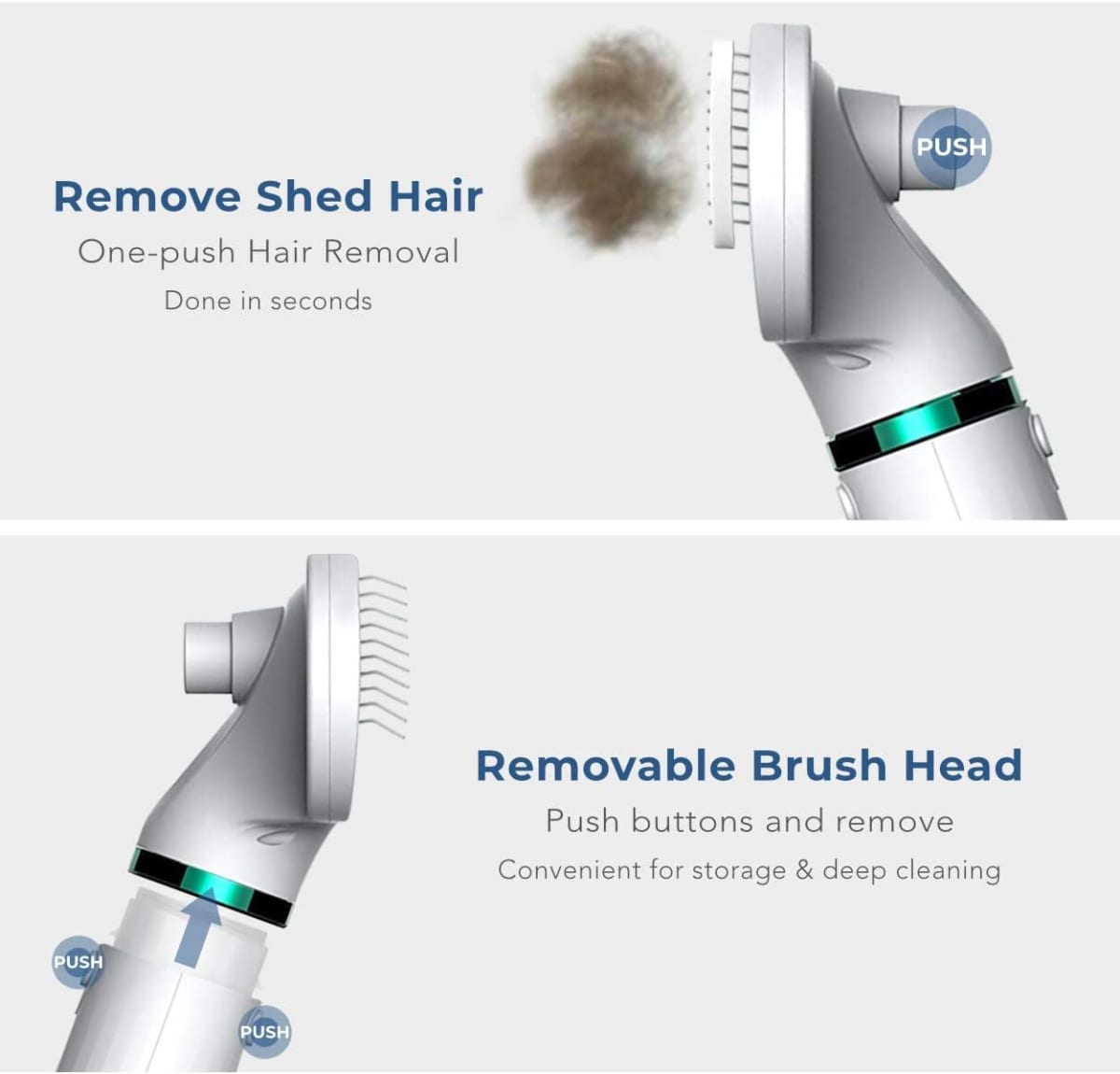 Cepillo secador para perros